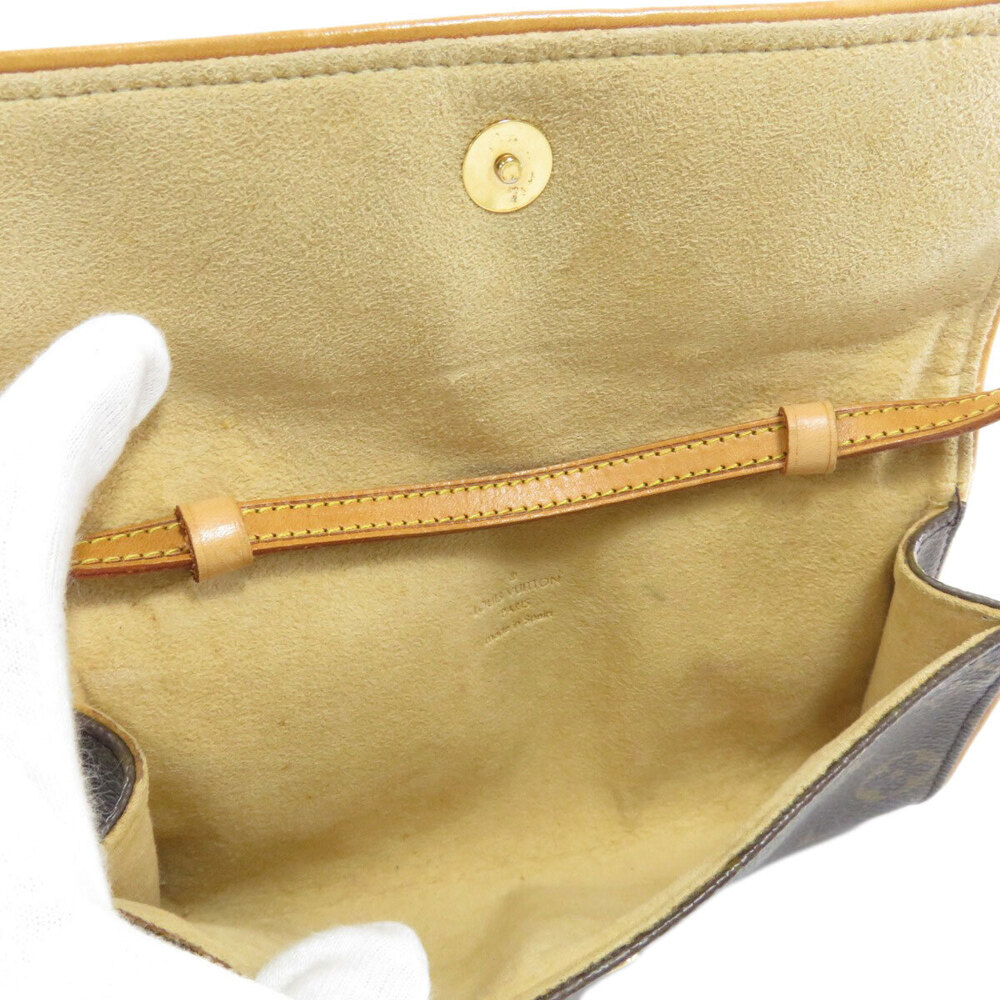 Louis Vuitton Shoulder Monogram Pochette Canvas Bag Twin - Picture 5 of 11